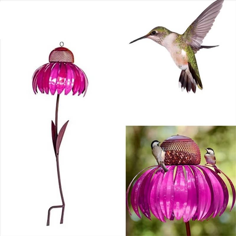 Outdoor Flower Bird Feeder - My Good Buys - Outdoor Flower Bird Feeder