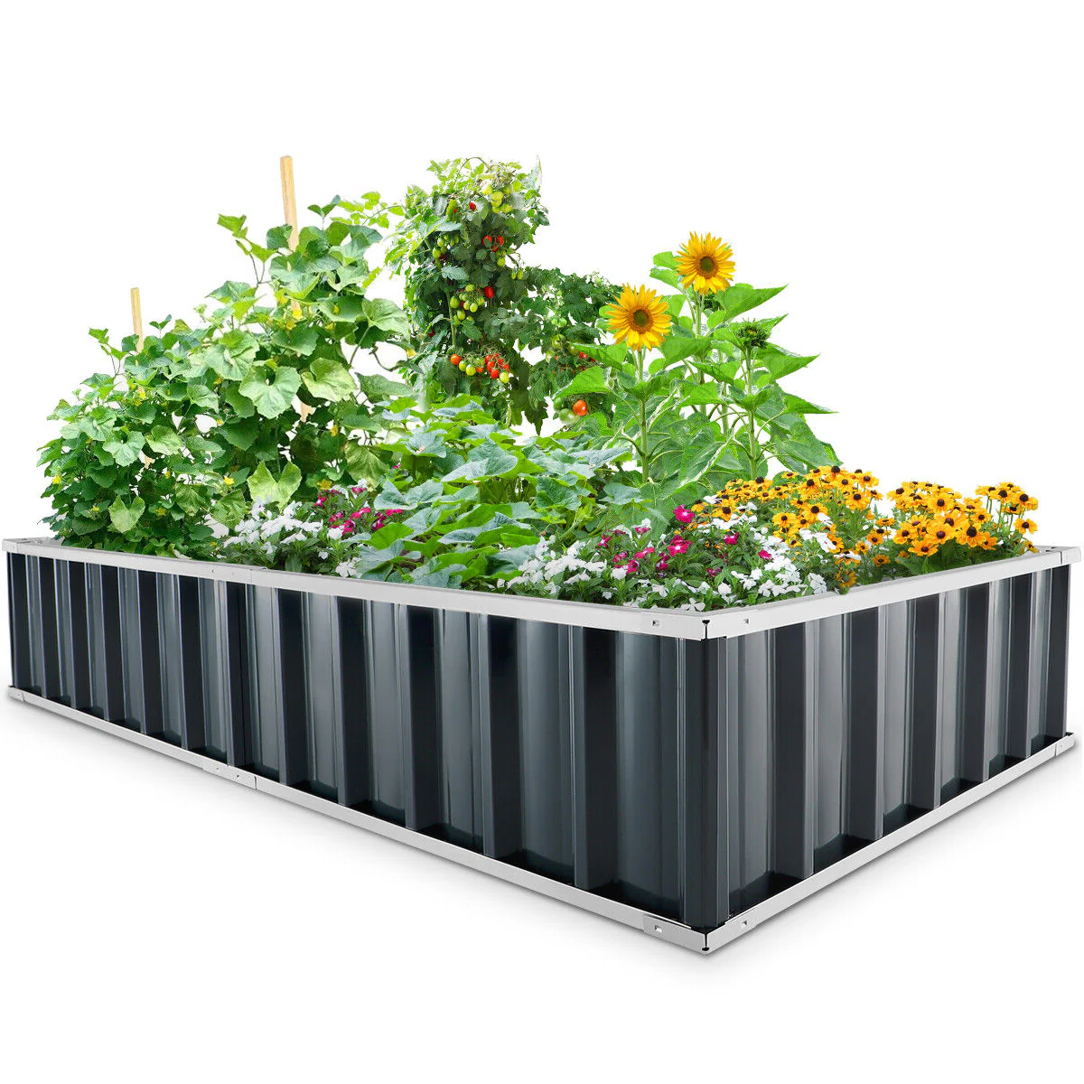 Outdoor Flower Vegetable Raised Garden Bed - My Good Buys - Outdoor Flower Vegetable Raised Garden Bed