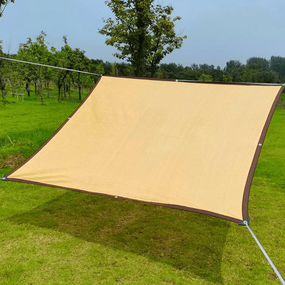 Outdoor Mesh Patio Sun Shade Sail Canopy - My Good Buys - Outdoor Mesh Patio Sun Shade Sail Canopy