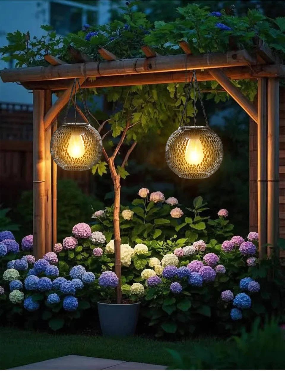 Outdoor Solar Hanging Lantern - My Good Buys - Outdoor Solar Hanging Lantern