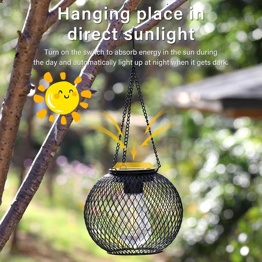Outdoor Solar Hanging Lantern - My Good Buys - Outdoor Solar Hanging Lantern