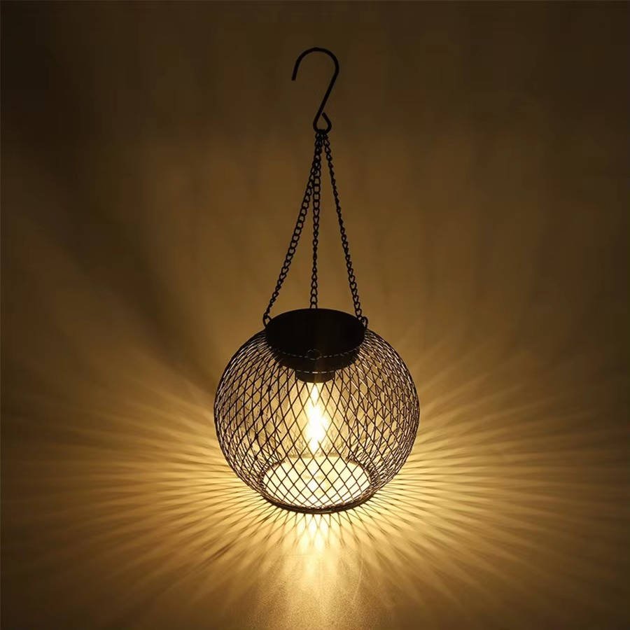 Outdoor Solar Hanging Lantern - My Good Buys - Outdoor Solar Hanging Lantern