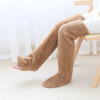 Over Knee High Fuzzy Socks - My Good Buys - Over Knee High Fuzzy Socks