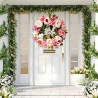 Peony Round Wreath - My Good Buys - Peony Round Wreath