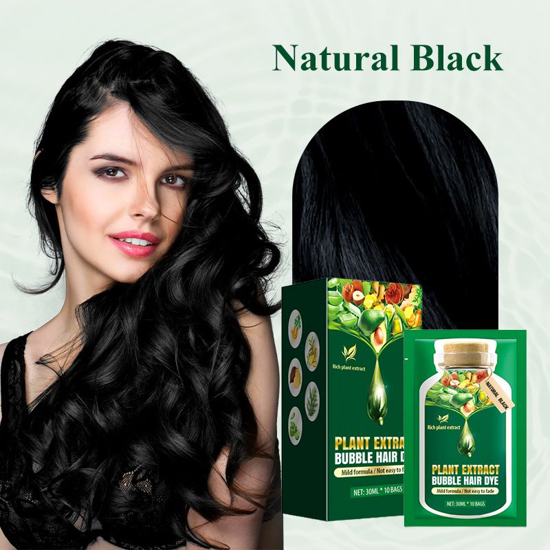 Plant Extract Hair Care Bubble Dye Cream - My Good Buys - Plant Extract Hair Care Bubble Dye Cream