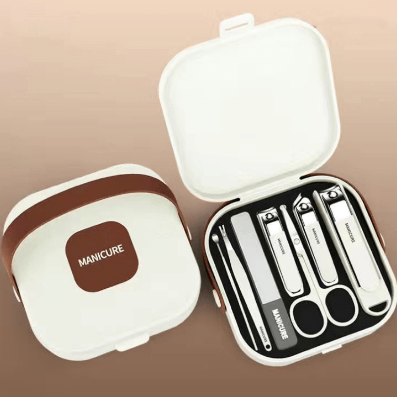 Portable 7-PCS Nail Clipper Manicure Set - My Good Buys - Portable 7-PCS Nail Clipper Manicure Set