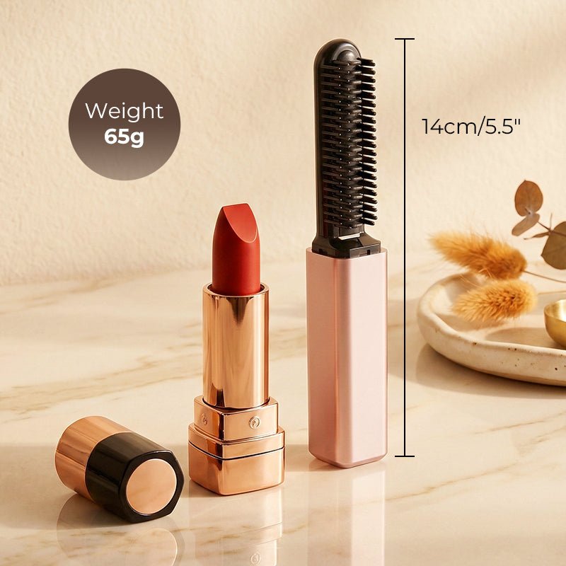 Portable Cordless Mini Hair Straightener Comb - My Good Buys - Portable Cordless Mini Hair Straightener Comb
