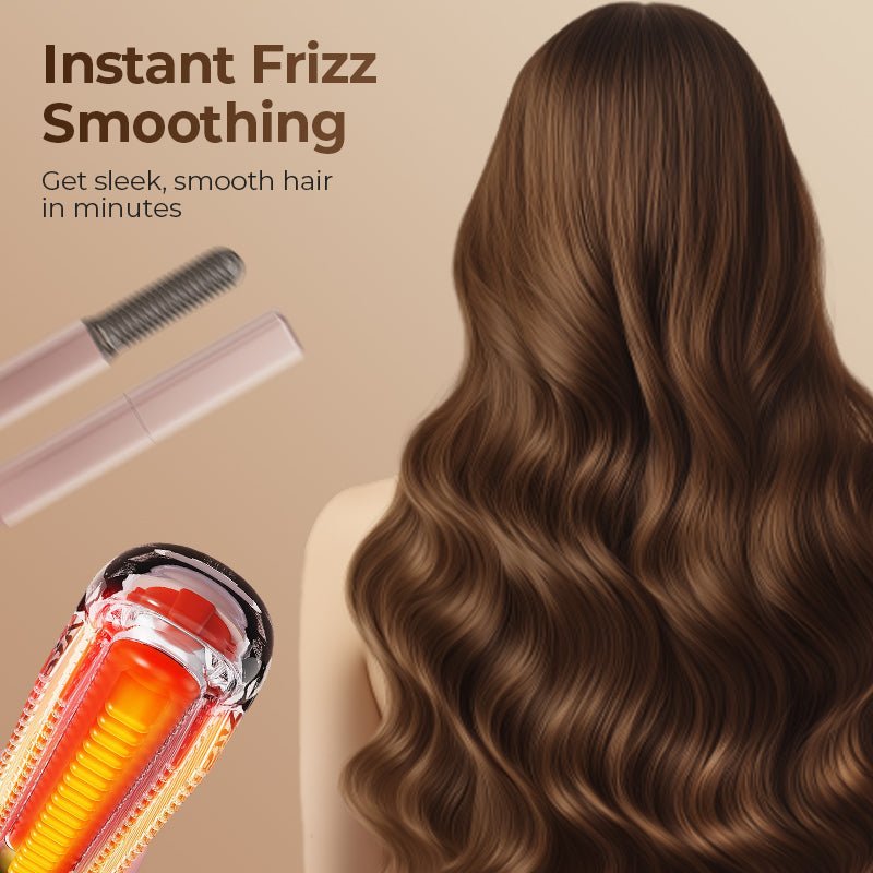 Portable Cordless Mini Hair Straightener Comb - My Good Buys - Portable Cordless Mini Hair Straightener Comb