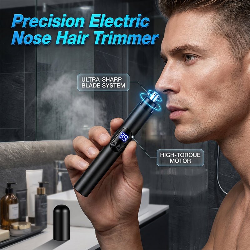 Portable Electric Nose & Ear Hair Trimmer - My Good Buys - Portable Electric Nose & Ear Hair Trimmer
