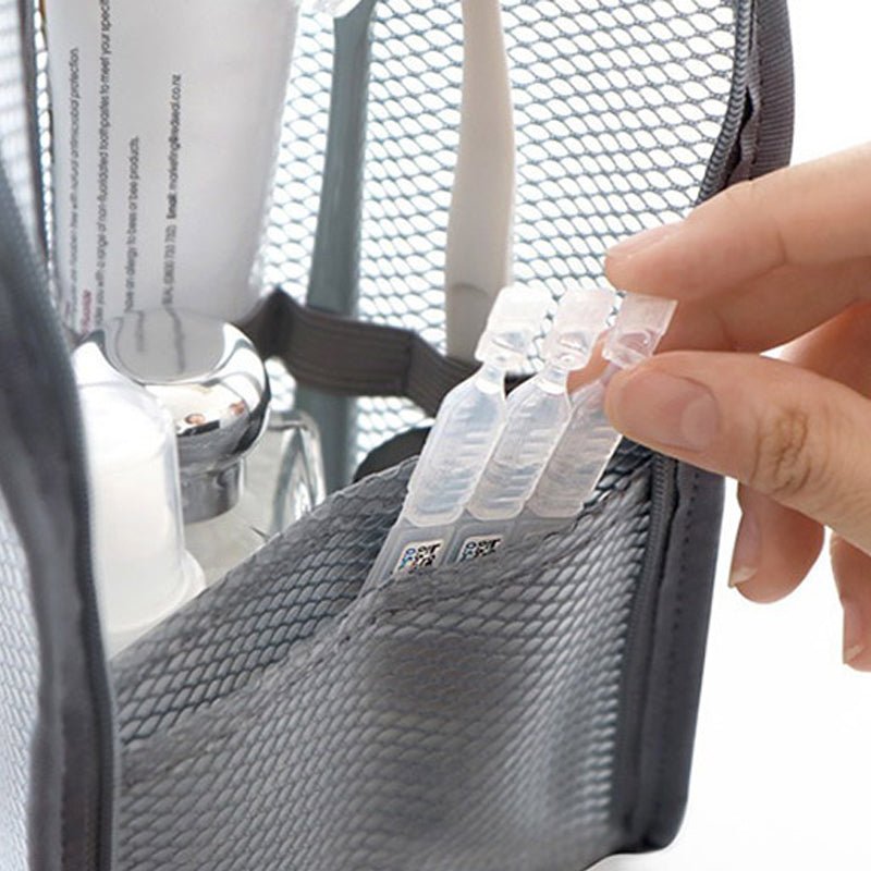 Portable Lightweight Travel Toiletry Bag - My Good Buys - Portable Lightweight Travel Toiletry Bag