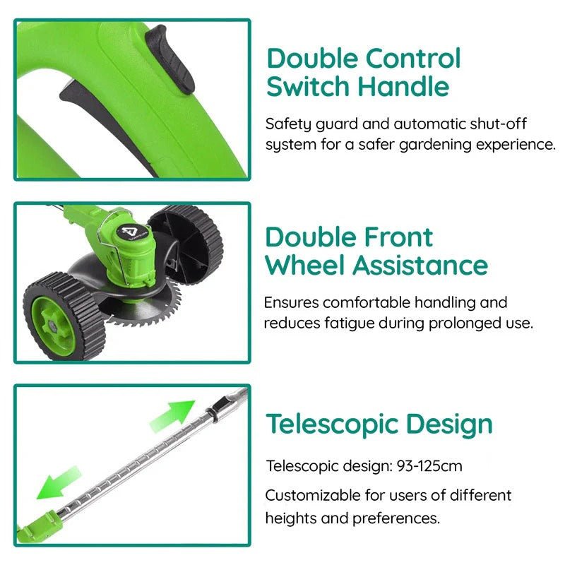 Powerful Electric Battery Operated Cordless Grass Trimmer - My Good Buys - Powerful Electric Battery Operated Cordless Grass Trimmer
