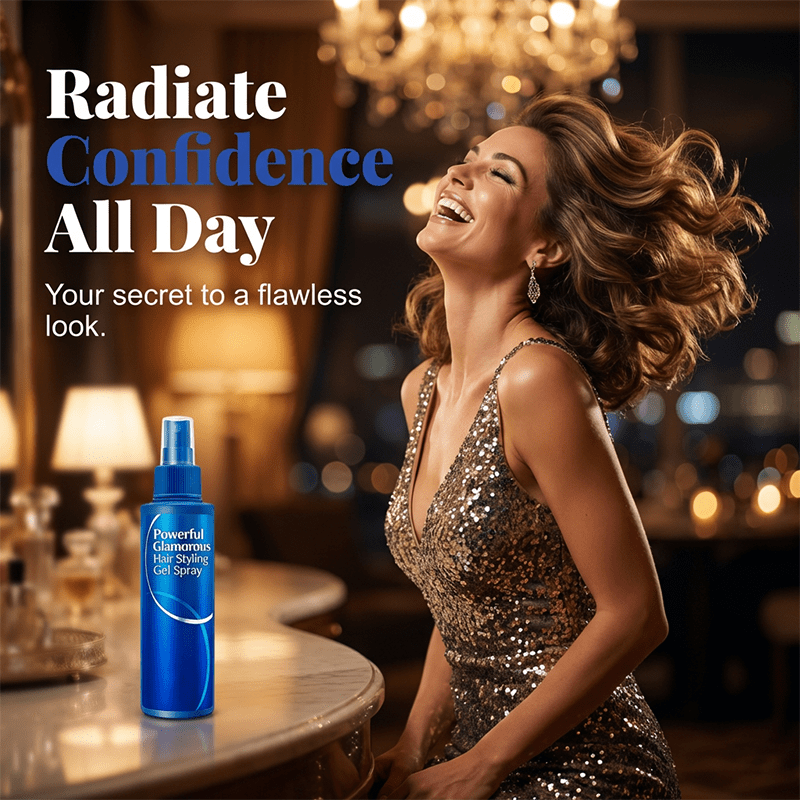 Powerful Glamorous Hair Styling Gel Spray - My Good Buys - Powerful Glamorous Hair Styling Gel Spray