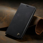 Magnetic Flip Wallet Case for iPhone