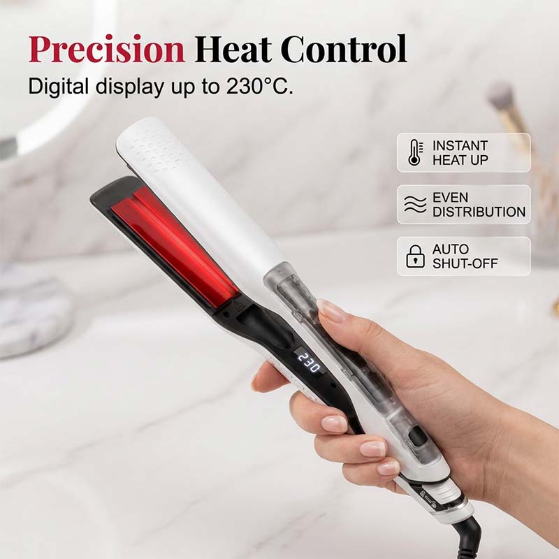 Professional Steam Hair Straightener - My Good Buys - Professional Steam Hair Straightener