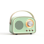 Retro Round Radio Bluetooth Speaker