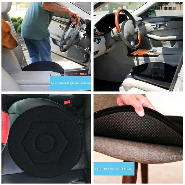 Rotating Seat Cushion, 360 Rotating Seat Cushion Pivot Disc Pad - My Good Buys - Rotating Seat Cushion, 360 Rotating Seat Cushion Pivot Disc Pad