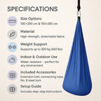 Sensory Autism Therapy Swing Indoor and Outdoor Hammock - My Good Buys - Sensory Autism Therapy Swing Indoor and Outdoor Hammock