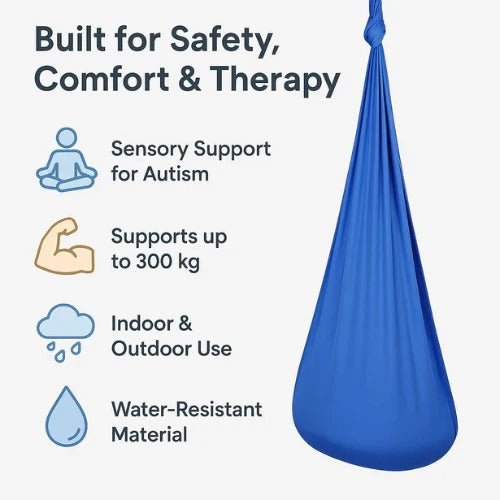 Sensory Autism Therapy Swing Indoor and Outdoor Hammock - My Good Buys - Sensory Autism Therapy Swing Indoor and Outdoor Hammock