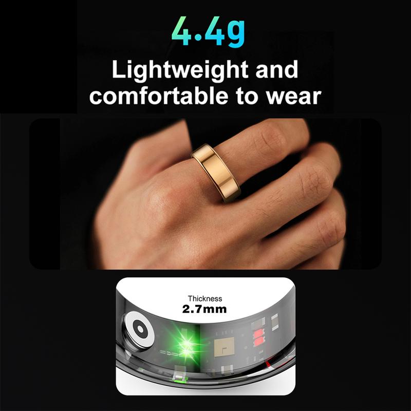 Smart Ring Waterproof Wearable Fitness Trackers for Women Men - My Good Buys - Smart Ring Waterproof Wearable Fitness Trackers for Women Men