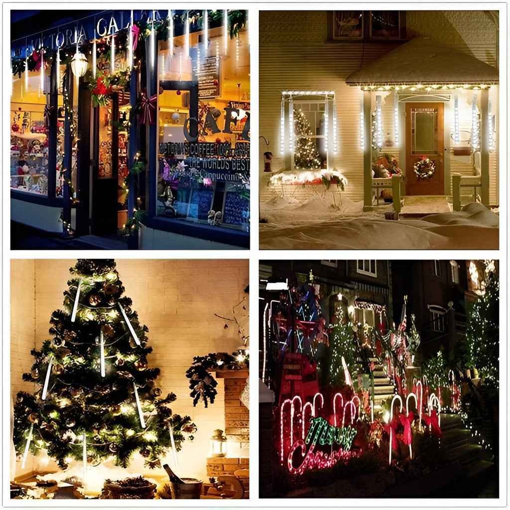 Snowfall Garland Lights (set of 8) - My Good Buys - Snowfall Garland Lights (set of 8)