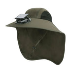 Solar Fan Hat with Wide Brim UV Protection - My Good Buys - Solar Fan Hat with Wide Brim UV Protection