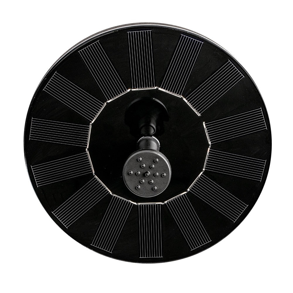 Solar Fountain Pump Floating Water Decor - My Good Buys - Solar Fountain Pump Floating Water Decor