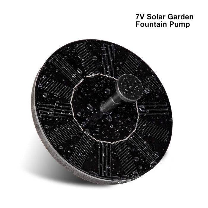 Solar Fountain Pump Floating Water Decor - My Good Buys - Solar Fountain Pump Floating Water Decor