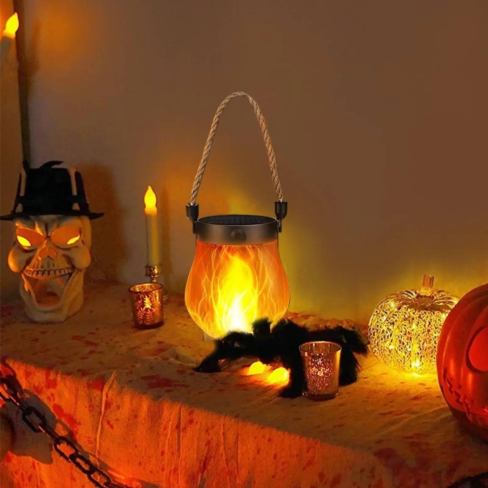 Solar Outdoor Porch Flame Lanterns - My Good Buys - Solar Outdoor Porch Flame Lanterns