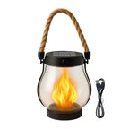 Solar Outdoor Porch Flame Lanterns - My Good Buys - Solar Outdoor Porch Flame Lanterns