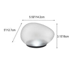 Solar Pebble ABS Sandblasted LED Outdoor Landscape Glass Light - My Good Buys - Solar Pebble ABS Sandblasted LED Outdoor Landscape Glass Light