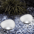 Solar Pebble ABS Sandblasted LED Outdoor Landscape Glass Light - My Good Buys - Solar Pebble ABS Sandblasted LED Outdoor Landscape Glass Light
