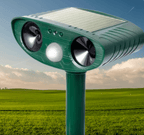 Solar-Powered Animal Repeller With Ultrasound - My Good Buys - Solar-Powered Animal Repeller With Ultrasound