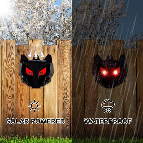 Solar Powered Outdoor Nocturnal Animal Repeller 2PCS - My Good Buys - Solar Powered Outdoor Nocturnal Animal Repeller 2PCS