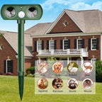 Solar-powered Ultrasonic Animal Repellent - My Good Buys - Solar-powered Ultrasonic Animal Repellent
