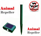 Solar-powered Ultrasonic Animal Repellent - My Good Buys - Solar-powered Ultrasonic Animal Repellent