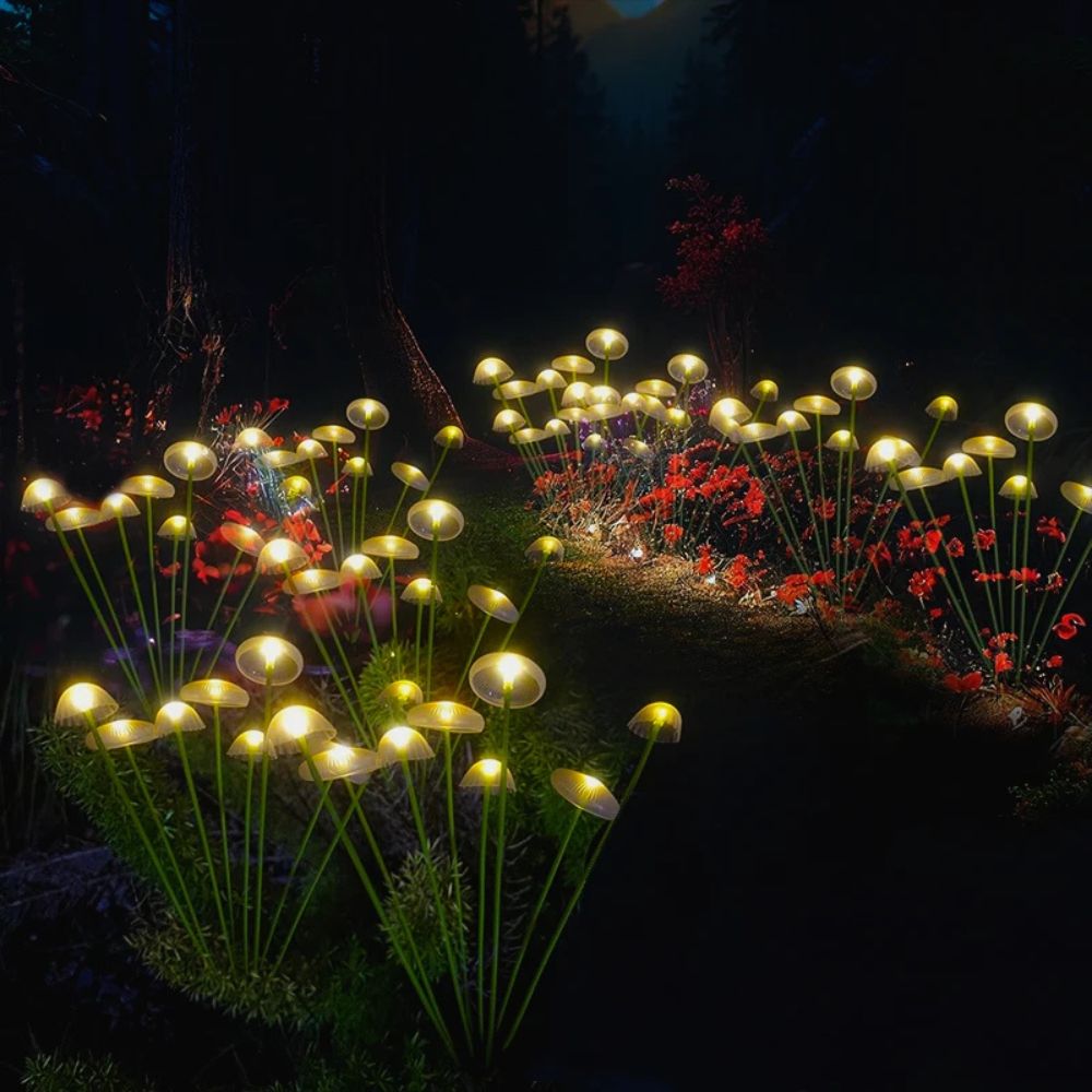 Solar Swaying Mushroom Garden Decor Lights - My Good Buys - Solar Swaying Mushroom Garden Decor Lights