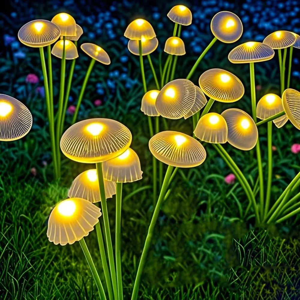 Solar Swaying Mushroom Garden Decor Lights - My Good Buys - Solar Swaying Mushroom Garden Decor Lights