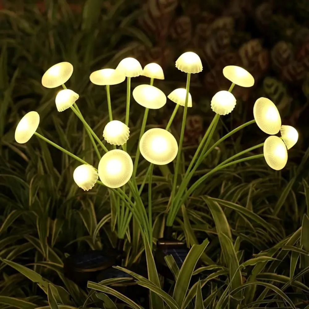 Solar Swaying Mushroom Garden Decor Lights - My Good Buys - Solar Swaying Mushroom Garden Decor Lights