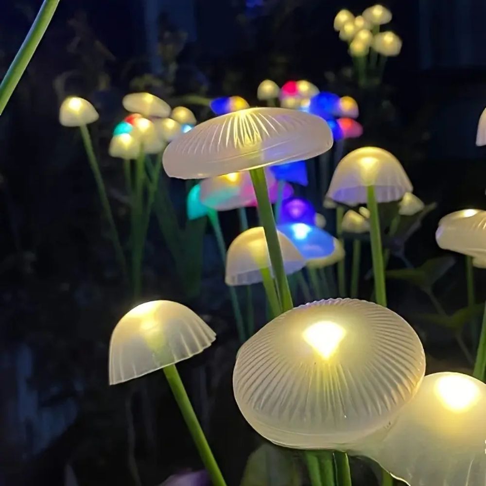 Solar Swaying Mushroom Garden Decor Lights - My Good Buys - Solar Swaying Mushroom Garden Decor Lights