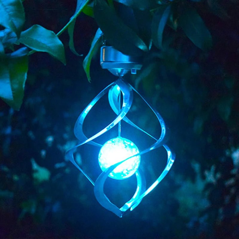 Solar Wind Chime Spinner LED Lamp - My Good Buys - Solar Wind Chime Spinner LED Lamp