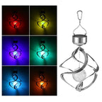 Solar Wind Chime Spinner LED Lamp - My Good Buys - Solar Wind Chime Spinner LED Lamp