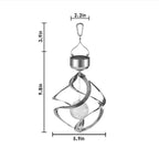 Solar Wind Chime Spinner LED Lamp - My Good Buys - Solar Wind Chime Spinner LED Lamp