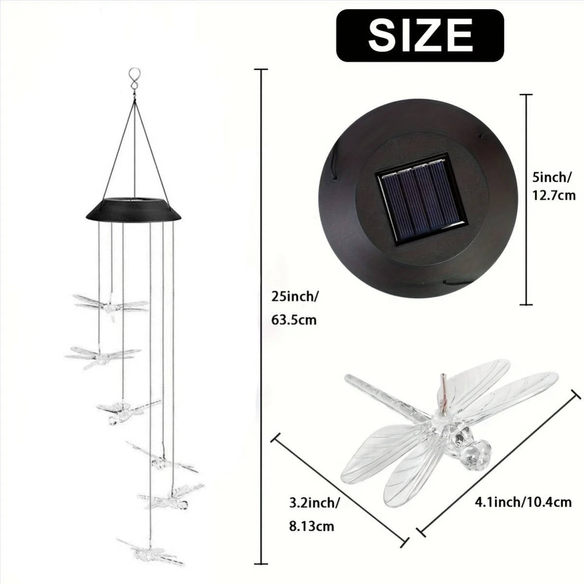 Solar Wind Chimes - My Good Buys - Solar Wind Chimes
