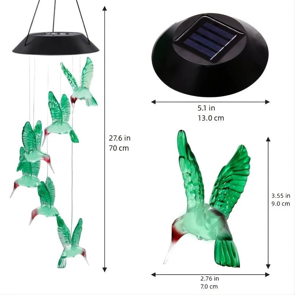 Solar Wind Chimes - My Good Buys - Solar Wind Chimes
