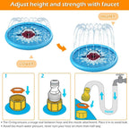 Splash Pad Sprinkler For Kids - My Good Buys - Splash Pad Sprinkler For Kids