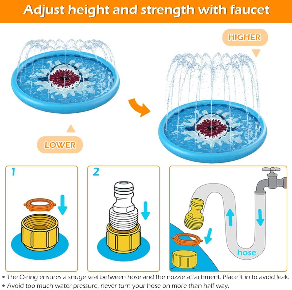 Splash Pad Sprinkler For Kids - My Good Buys - Splash Pad Sprinkler For Kids