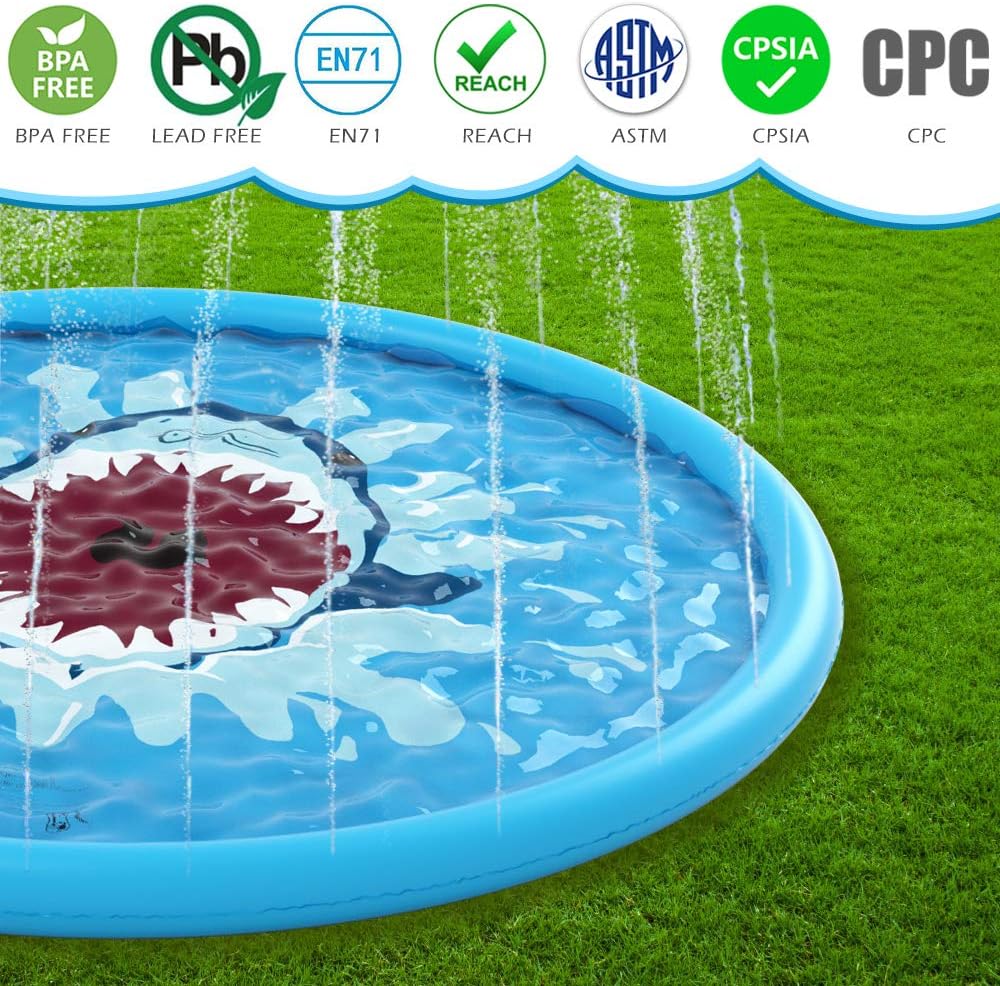 Splash Pad Sprinkler For Kids - My Good Buys - Splash Pad Sprinkler For Kids