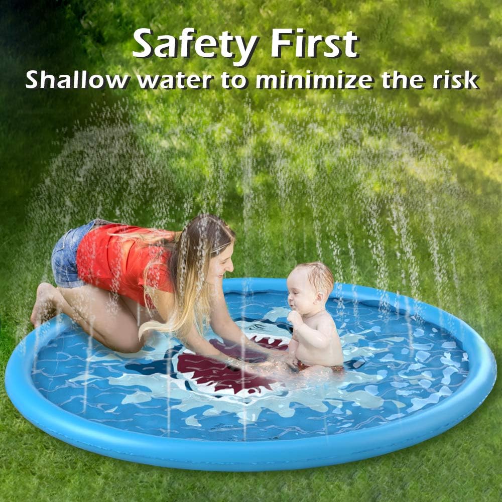 Splash Pad Sprinkler For Kids - My Good Buys - Splash Pad Sprinkler For Kids