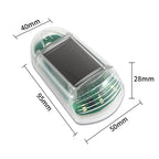 Colorful LED Solar Powered Car Roof Light