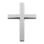 🚗✝️Metal Jesus Christ Cross Badge Stickers|3D Cross Self-Adhesive Car Scratch Cover Sticker